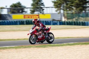 Nicolò Bulega protagonista del round WorldSBK 2026 a Magny-Cours