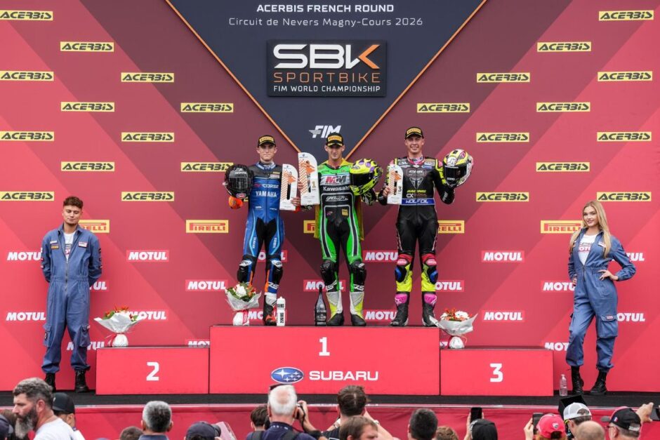 Nicolò Bulega protagonista del WorldSBK a Magny-Cours con Ducati
