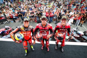 WorldSBK a Magny-Cours, round dominato da Nicolò Bulega e Ducati