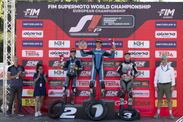 Supermoto S1GP Ungheria con i protagonisti delle classi S4, S2 e SM Junior