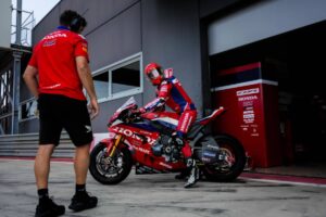 Honda HRC al test di Cremona con le CBR1000RR-R Fireblade SP