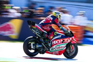 Honda HRC Castrol impegnata nel GP di San Marino MotoGP a Misano