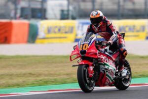 Luca Marini con Honda HRC Castrol al GP di San Marino MotoGP a Misano