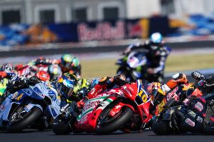 Luca Marini con Honda HRC Castrol al GP di San Marino MotoGP di Misano