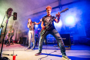 Main Stage del villaggio Area Luna Park alla Italian Bike Week 2025 a Lignano Sabbiadoro