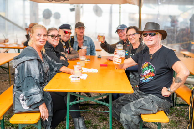 Motociclisti al raduno della Italian Bike Week 2026 a Lignano Sabbiadoro