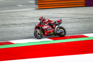 Ducati Lenovo Team al GP d'Austria MotoGP sul circuito di Spielberg