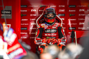 Ducati Lenovo Team impegnato nel GP d'Austria MotoGP sul circuito di Spielberg