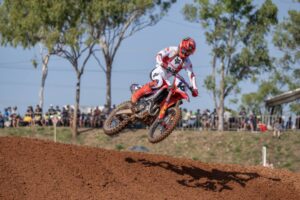 Tom Vialle e Honda HRC Petronas nella qualifica MXGP Australia a Darwin