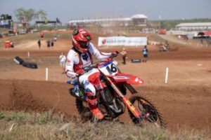 Tom Vialle protagonista della qualifica MXGP Australia con Honda HRC Petronas a Darwin