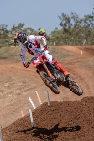 Tom Vialle Honda nella qualifica MXGP Australia a Darwin