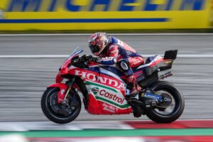 Honda HRC Castrol impegnata nel GP d’Austria MotoGP al Red Bull Ring