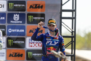 Sacha Coenen, pilota Red Bull KTM, nel Mondiale MXGP 2026