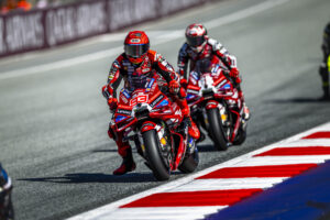 Ducati Lenovo Team impegnato nel Gran Premio d’Austria della MotoGP