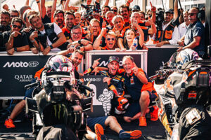 Pedro Acosta in gara con la KTM RC16 al GP d’Austria MotoGP 2026