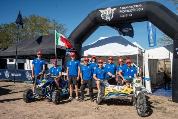 Selezione italiana al Quadcross e Sidecarcross delle Nazioni di Dardon-Guegnon