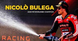 Nicolò Bulega, campione WorldSBK 2026 con Ducati