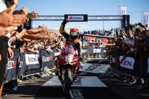 Nicolò Bulega, campione WorldSBK 2026 con Aruba.it Racing Ducati