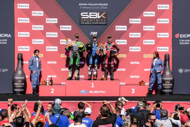 Round WorldSBK di Cremona con Nicolò Bulega campione 2026 e Iker Lecuona protagonista