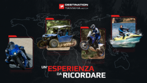 Destination Yamaha Motor con esperienze di viaggio, pista, fuoristrada e formazione per giovani rider