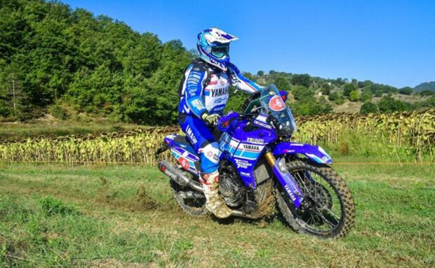 Alessandro Botturi e Yamaha Ténéré 700 nel Campionato Italiano Motorally G-1000
