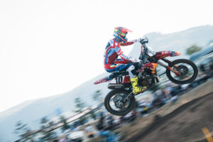 Ducati Desmo450 MX impegnata nel Gran Premio della Turchia MXGP ad Afyon