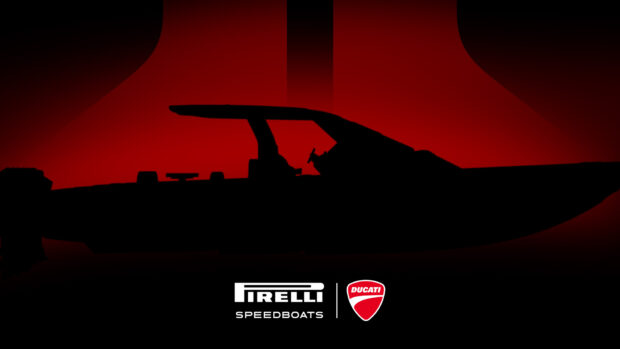 Progetto Ducati nella nautica con Pirelli Speedboats e SACS Marine per il centenario Ducati