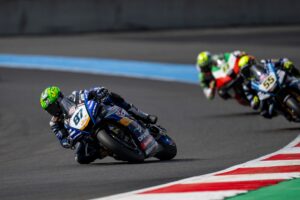 Remy Gardner con il GYTR GRT Yamaha WorldSBK Team a Magny-Cours