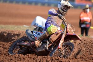 Jago Geerts con la Beta RX450 del MRT Racing Team Beta Factory nel GP Australia MXGP a Darwin