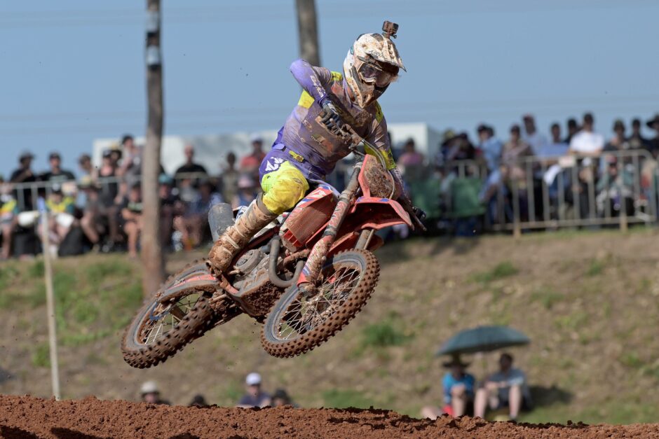 Jago Geerts e la Beta RX450 del MRT Racing Team Beta Factory a Darwin