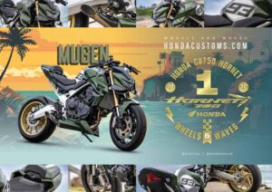 Honda CB750 Hornet Mugen di Mototrofa, vincitrice assoluta di Honda Customs 2026