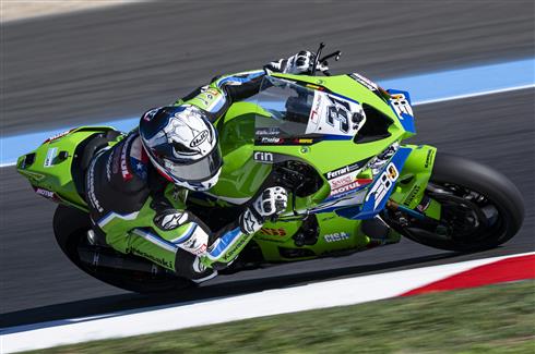 Kawasaki Ninja ZX-10RR di Garrett Gerloff per il WorldSBK a Cremona