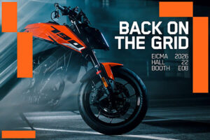 KTM a EICMA 2026, conferenza stampa il 3 novembre a Fiera Milano