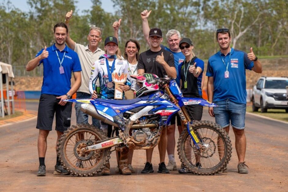 Lotte van Drunen chiude terza il Mondiale motocross femminile 2026 con Yamaha