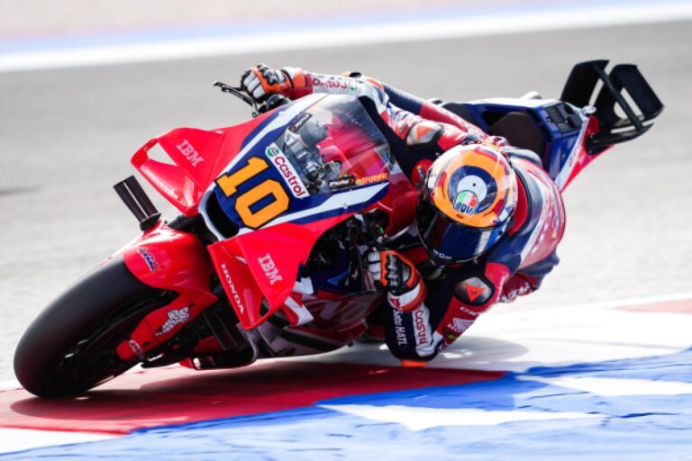 Honda RC213V di Honda HRC Castrol nel contesto del MotoGP Misano 2026