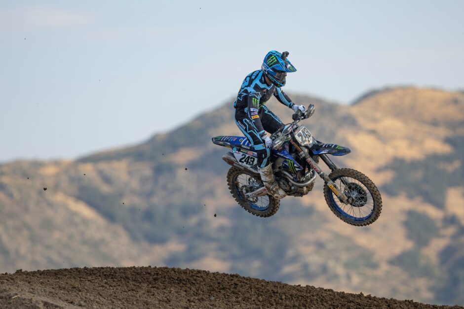 Tim Gajser con la Yamaha YZ450FM al MXGP Turchia di Afyonkarahisar
