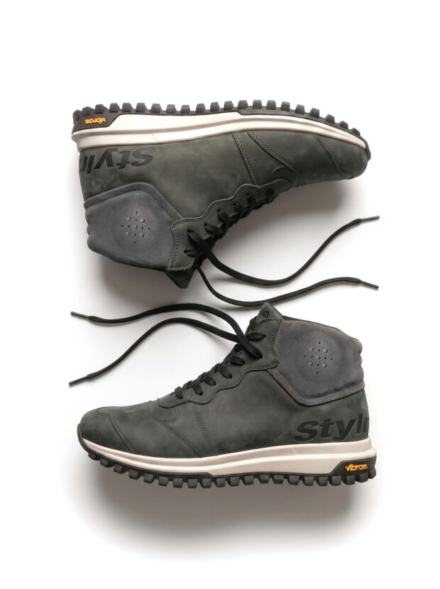 Sneaker moto Stylmartin REED AIR in colorazione petrolio con fodera air mesh traspirante
