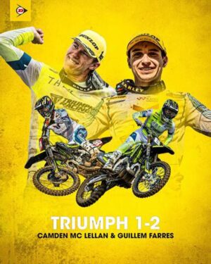 Triumph Racing protagonista della doppietta nel Mondiale MX2 2026