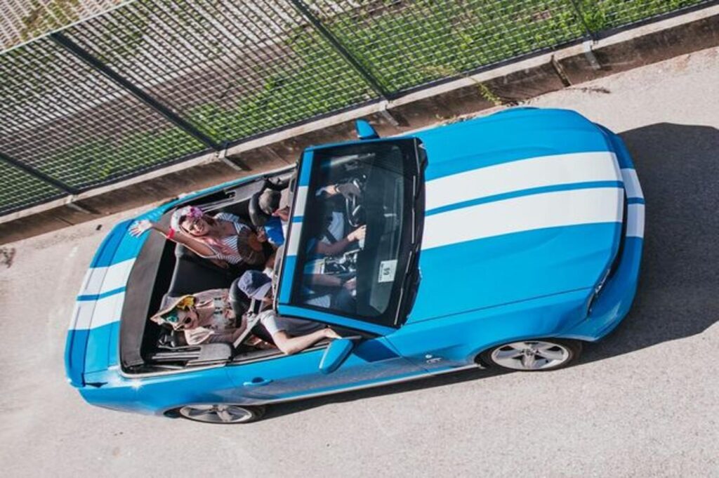 US Car on the Beach, evento con auto americane classiche, muscle car, hot rod e modelli customizzati