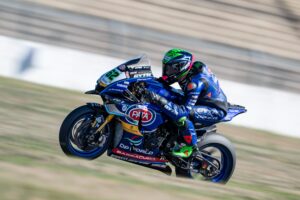 GYTR GRT Yamaha WorldSBK Team al lavoro nel round di Magny-Cours con Manzi e Gardner