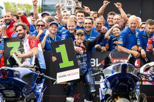 Yamaha nel weekend di Magny-Cours del mondiale Superbike 2026