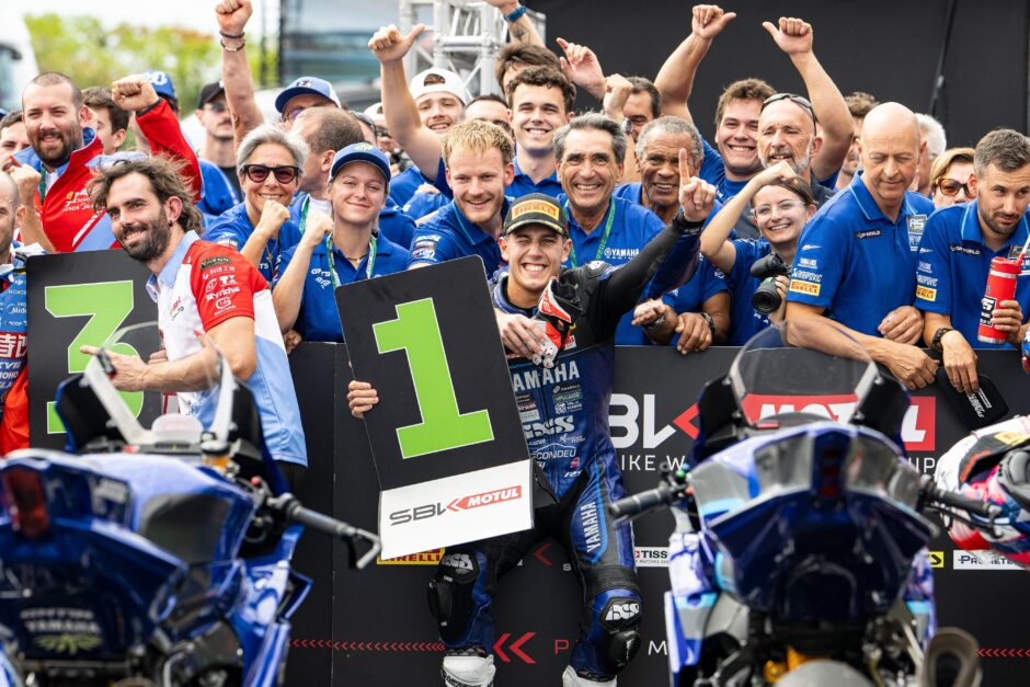 Yamaha nel weekend di Magny-Cours del mondiale Superbike 2026
