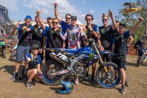 Janis Reisulis e Yamaha nel weekend del MXGP Australia, finale del Mondiale MX2 2026