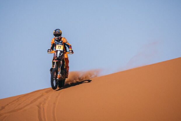 Rally del Marocco 2026, sfida moto del Mondiale Rally-Raid FIA-FIM