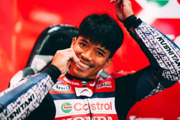 Honda RC213V e team Honda HRC Castrol al Gran Premio del Giappone di MotoGP a Motegi