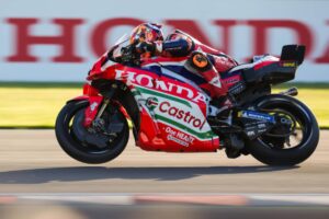 Honda MotoGP a Motegi con il team HRC Castrol impegnato nello sviluppo della RC213V