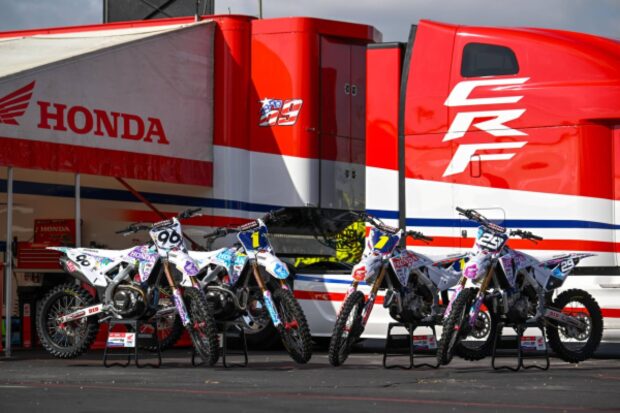 Carene speciali Honda HRC Progressive messe all’asta per sostenere la ricerca sui tumori cerebrali pediatrici