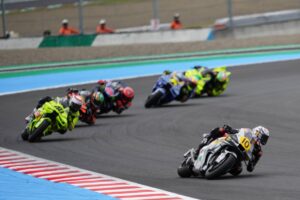 Honda HRC Castrol nel GP del Giappone MotoGP con la livrea storica ispirata alla RC181