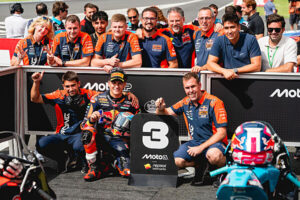 Alvaro Carpe con la KTM Ajo Moto3 al GP del Giappone di Motegi
