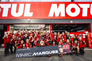Marc Márquez e Ducati Lenovo Team al GP del Giappone MotoGP